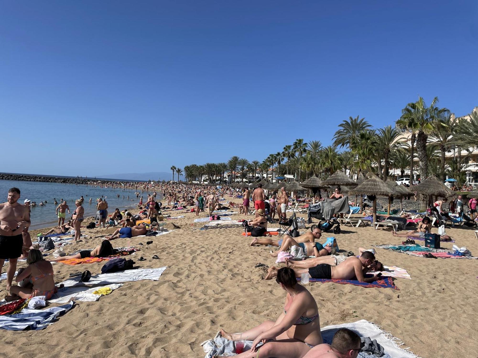 Apartmán Edificio Gloria Los Cristianos  Exteriér fotografie